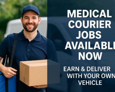 📣 Medical Courier Jobs Available Now — Earn & Deliver with Your Own Vehicle 📣 Medical Courier Jobs Available Now — Earn & Deliver with Your Own Vehicle