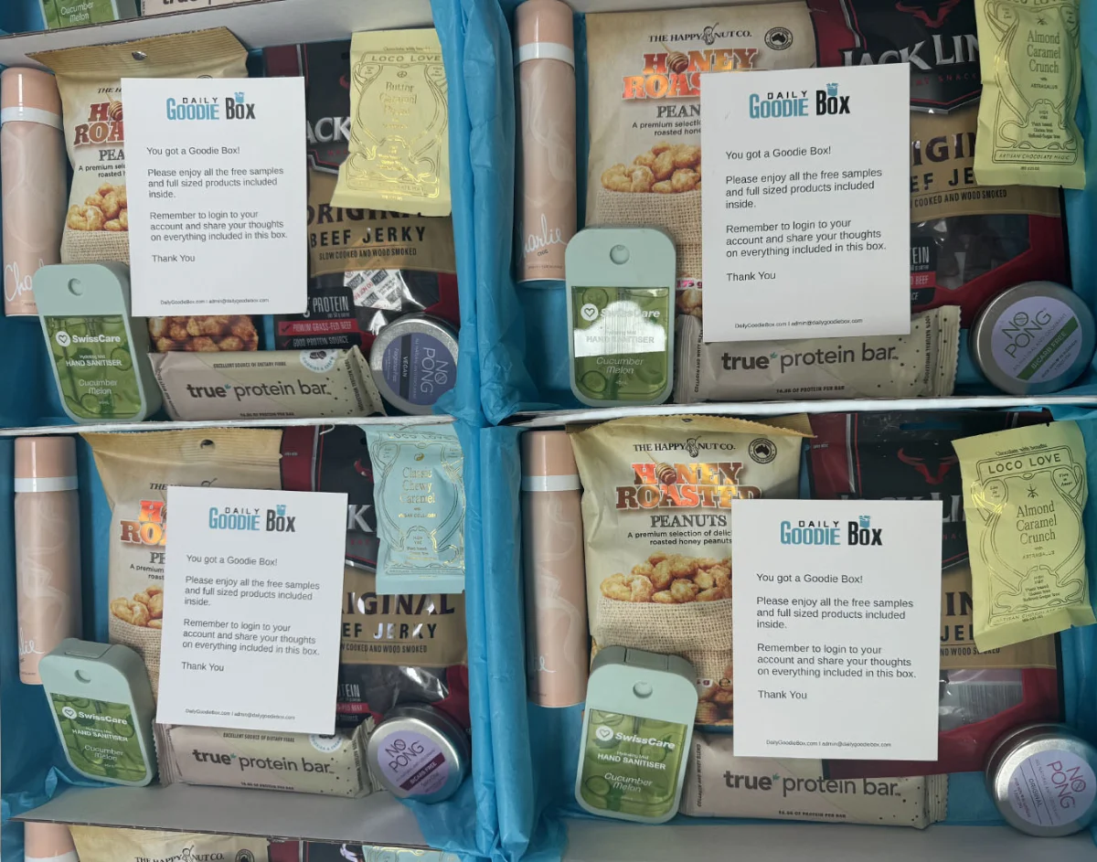 Free Sample Goodie Box